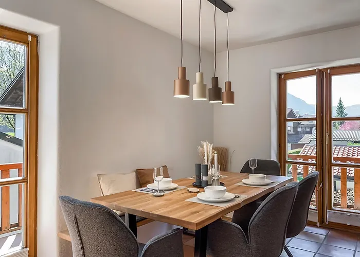 Apartamento Für 6 - Bergblick, Balkon, Kamin, Kino, Yoga, Parkplatz Garmisch-Partenkirchen